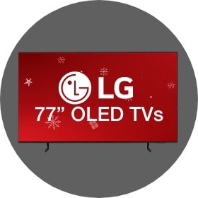 Big Savings 77 Inch LG OLED TVs
